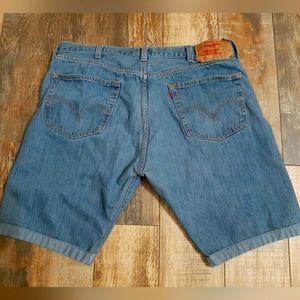 Levis 501XX Jean Shorts 40 Vintage Distressed